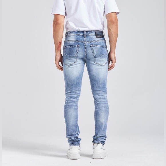 Multi Rhinestone Skinny Jeans - Picture 5 of 5